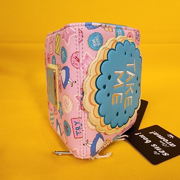 Loungefly Disney Alice in Wonderland Take Me Cookies Zip Wallet NEW - Picture 13 of 13
